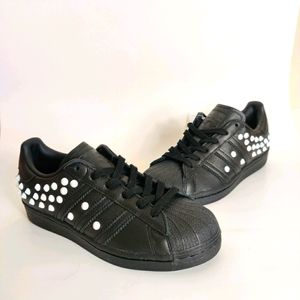 Adidas Superstar Studs Black Women's Sneakers 5.5